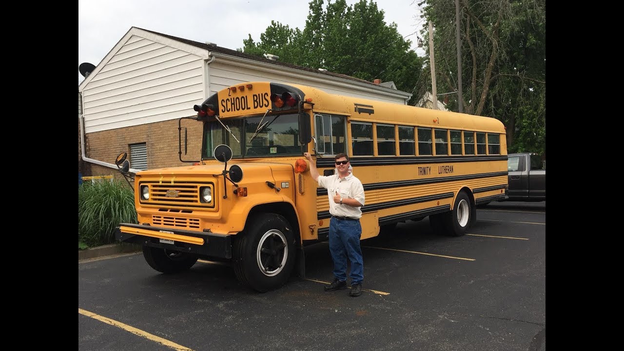 Picking Up The 1988 Chevy B60 Thomas School Bus Road Trip
