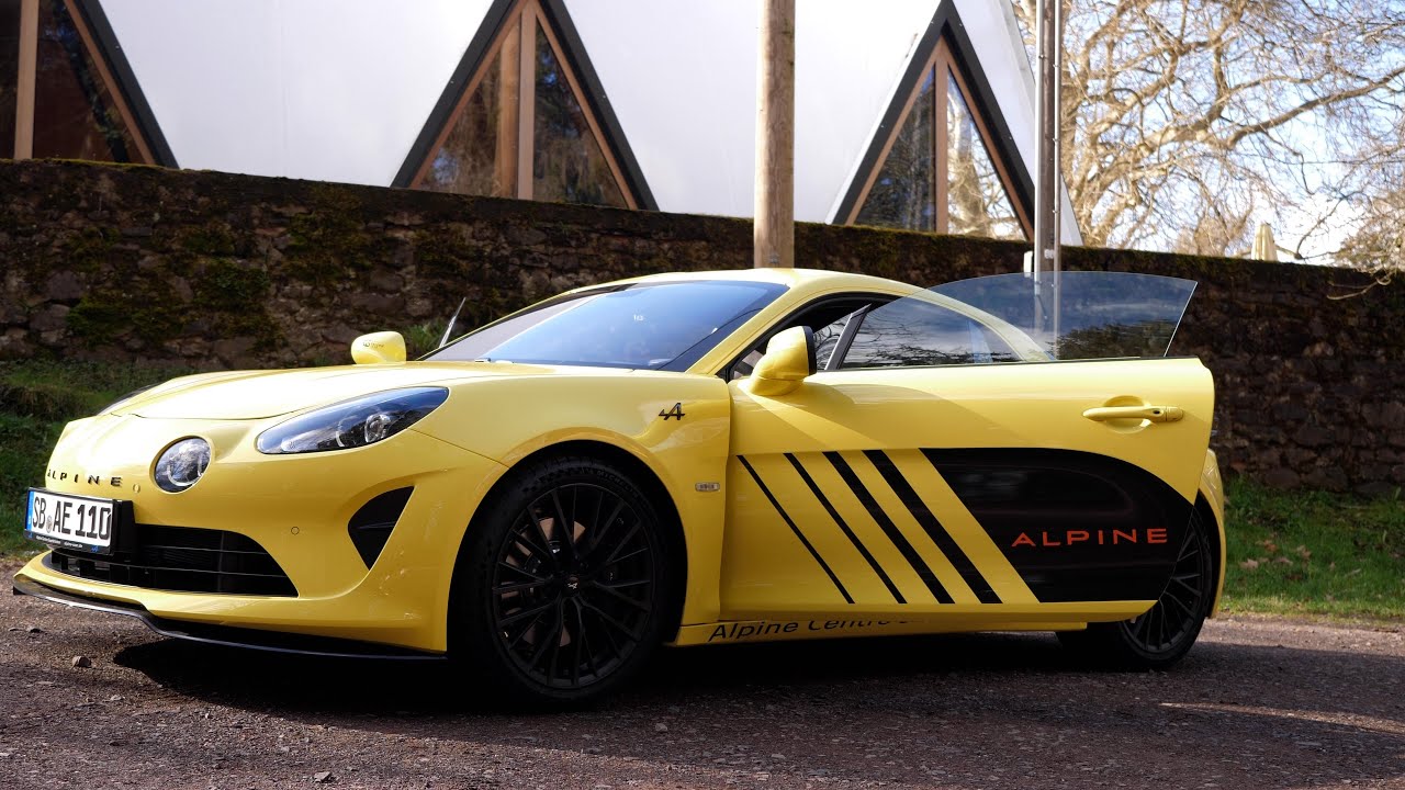 Superleichter Sportwagen: Alpine A110 S komplette Probefahrt 2023. Alle Modi.