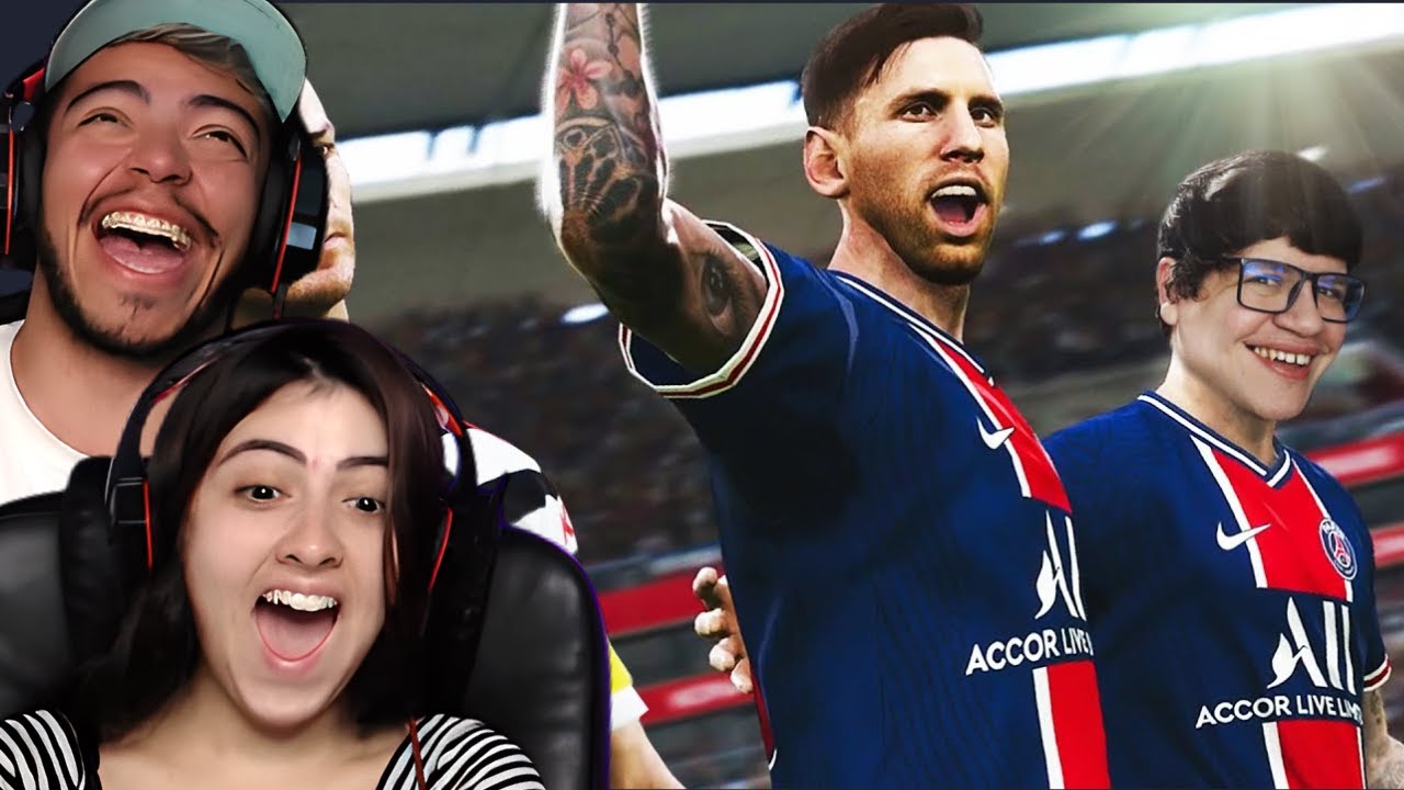(Games EduUu) CR7 SOFREU CONTRA O PSG! - PES 2021 | REACT