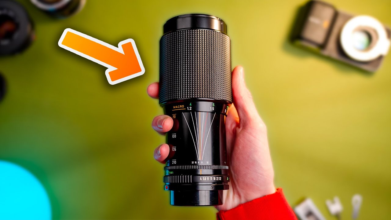 Этот винтажный объектив за 50 долларов способен на всё! | Обзор Canon FD 70-210mm f/4