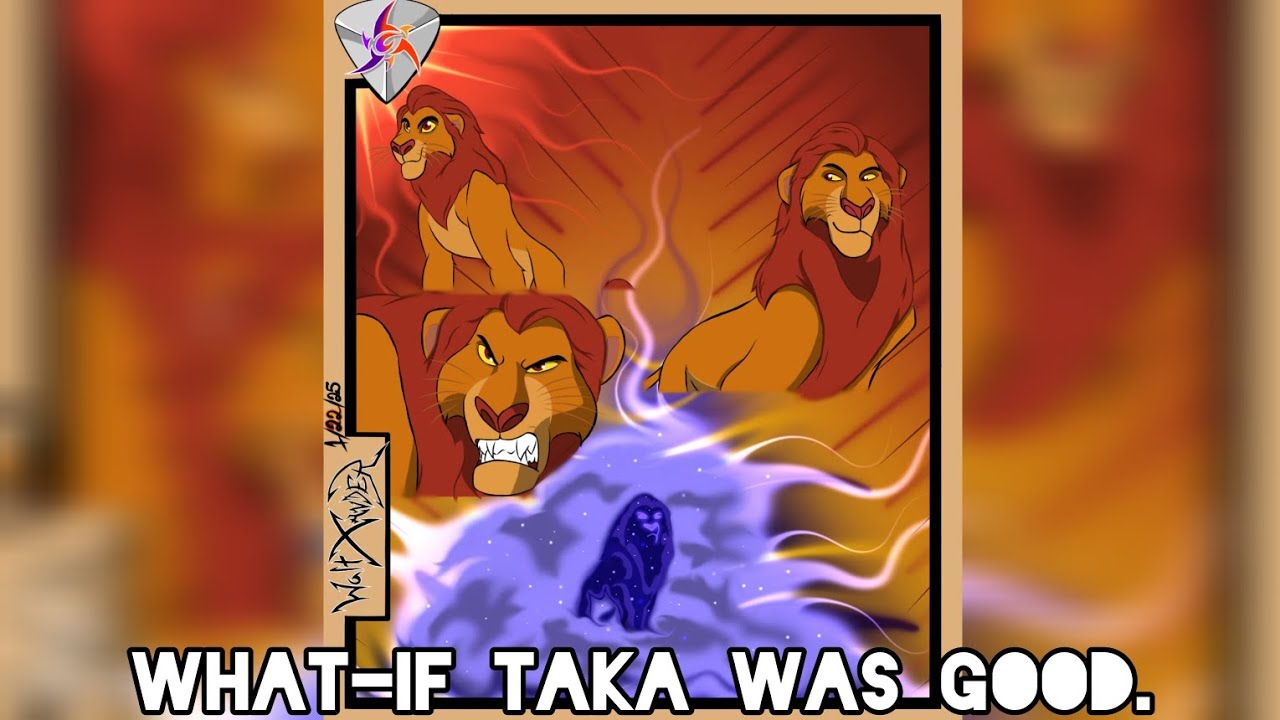 Digital Art Timelapse 48: Taka pt.IV - What If Taka Was Good. #MufasaTheLionKing
