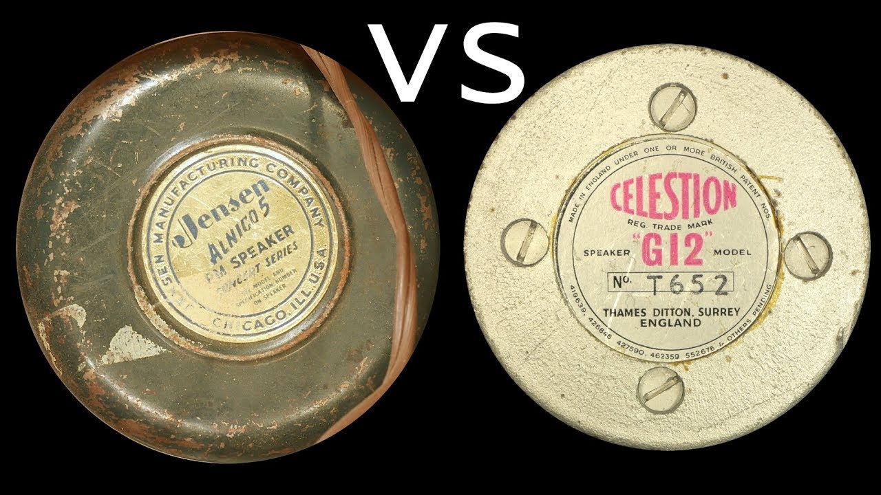 Alnico Jensen VS Celestion