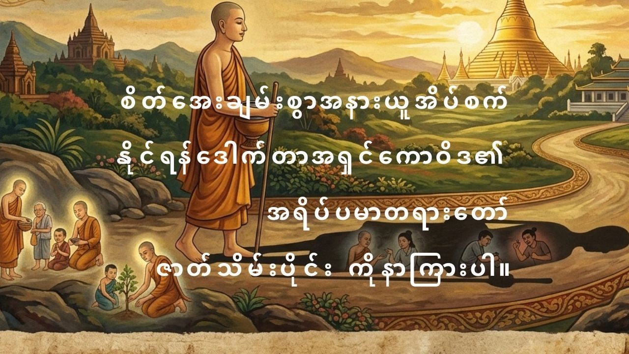 #ဒေါက်တာအရှင်ကောဝိဒ၏ အရိပ်ပမာတရားတော် ဇာတ်သိမ်းပိုင်း ။