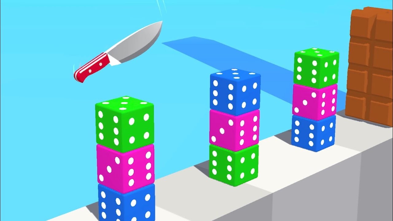 Slice it All! 🔥❤️‍🔥👩‍❤️‍💋‍👩 Very Satisfying And Relaxing ASMR Slicing Game