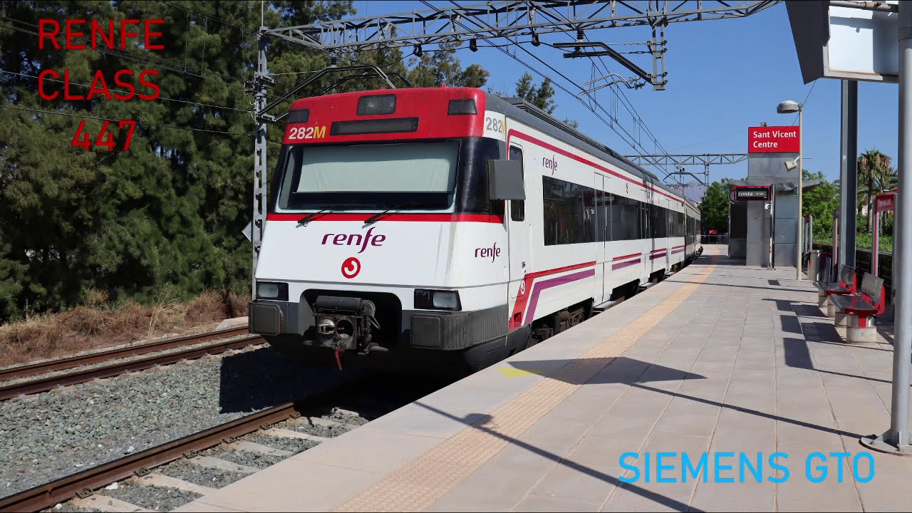 [モハラジオ録音] Traction Motor Sound: Renfe Class 447 (Siemens GTO VVVF)