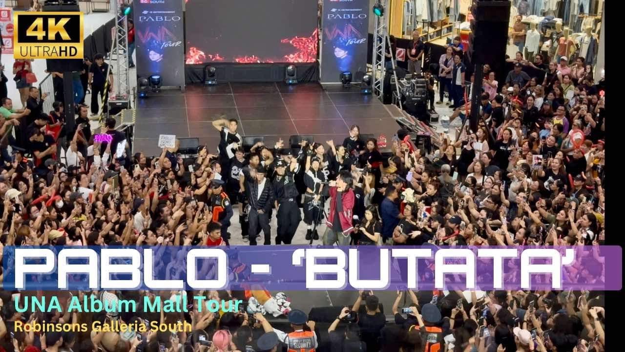 [FANCAM] PABLO - ‘Butata' Live Performance at UNA Album Tour Robinsons Galleria South (092924)