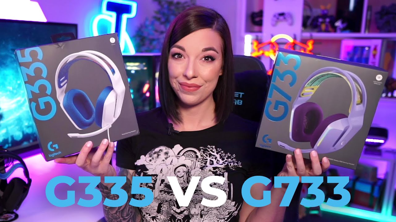 НОВАЯ проводная гарнитура Logitech G335 против беспроводной гарнитуры G733!