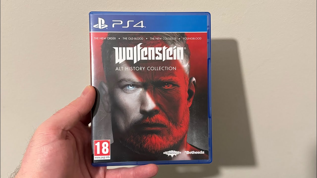 Wolfenstein Alt History Collection PS4 Unboxing