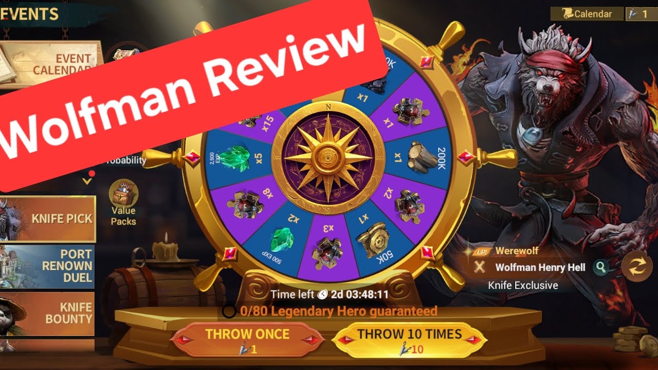 Skip if You Can!!! Wolfman Henry Hell Review S6 - Sea of Conquest - SOC - 
