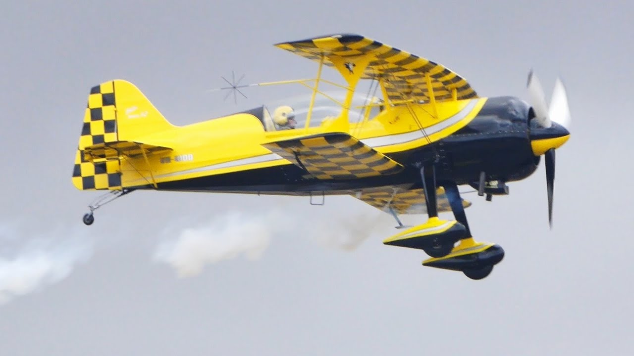 Pitts Model 12 aerobatics at SABC 50th anniversary