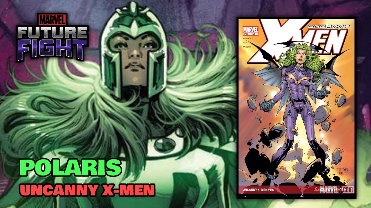 MARVEL FUTURE FIGHT V11.7.0....NUEVO UNIFORME ...POLARIS ...UNCANNY  X MEN.