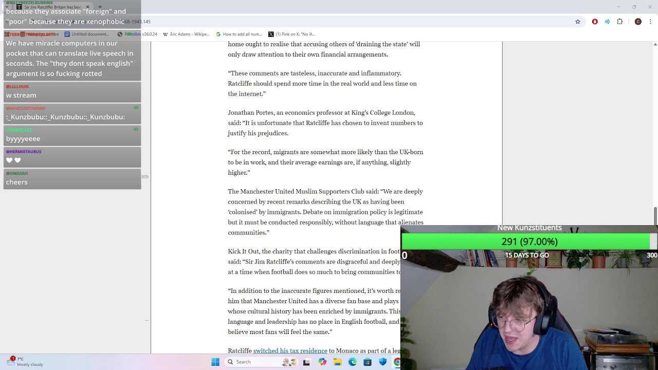 Did Epstein help to coup the UK government w/Lewis Aaron, Man United's owner is awful and more
