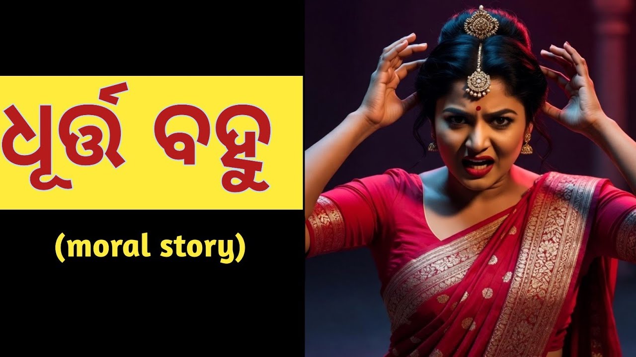 ଧୂର୍ତ ବହୁ।।ଓଡ଼ିଆ କାହାଣୀ।। Moral story।।