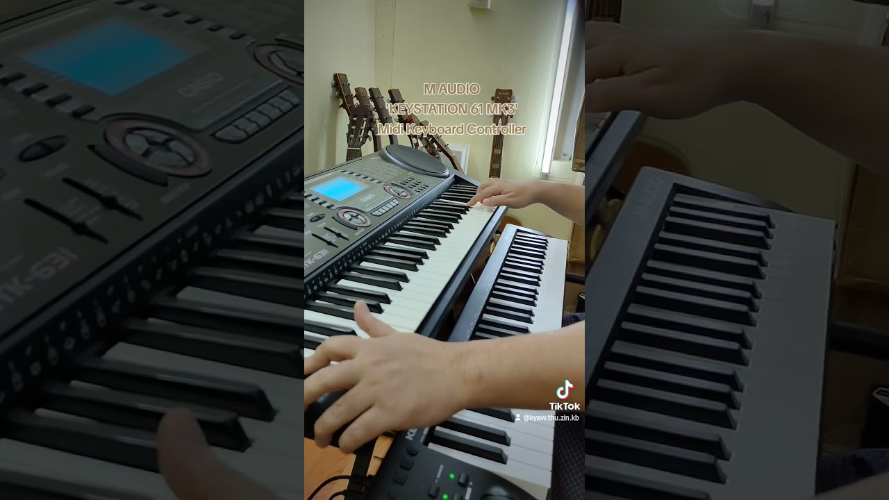 M AUDIO KEYSTATION 61 MK3 Midi Keyboard Controller