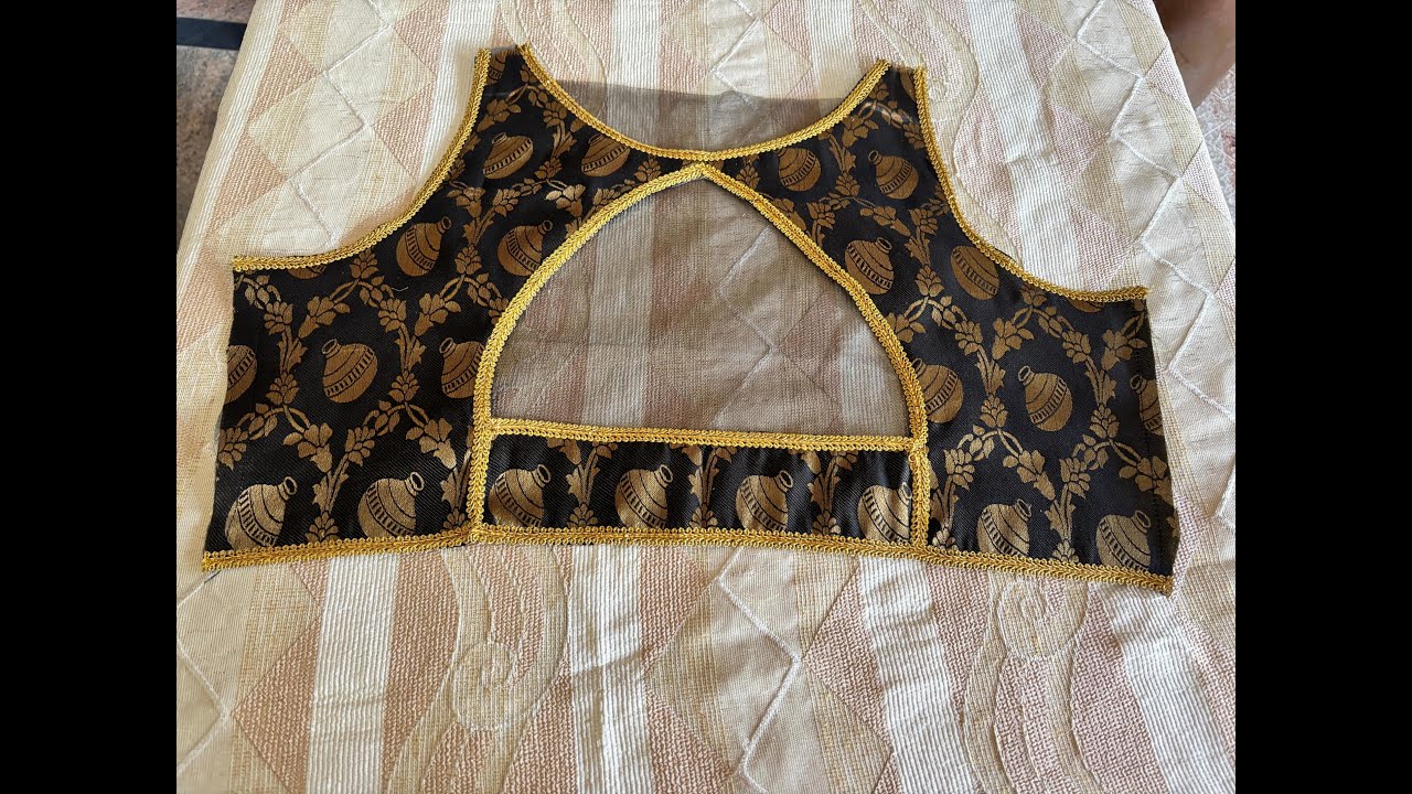  Blouse neck design cutting ✂️ and stitching 