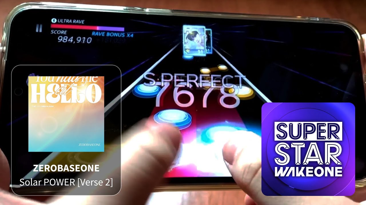 [Superstar WAKEONE] ZEROBASEONE – Solar POWER [Verse 2] (Hard) ALL S.PERFECT