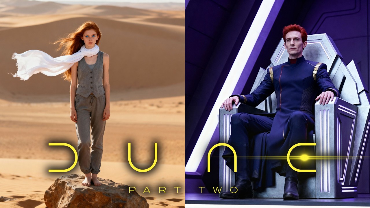 AI Remade Dune Part 2 Characters EXACTLY as described in the books