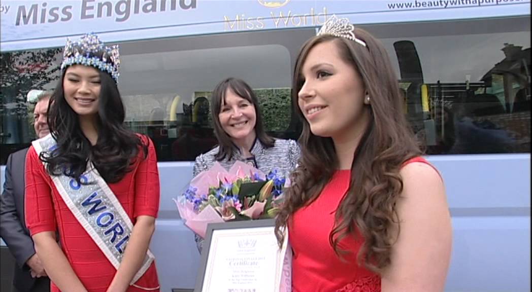 Miss England & Beauty With A Purpose Help Brent Knoll School