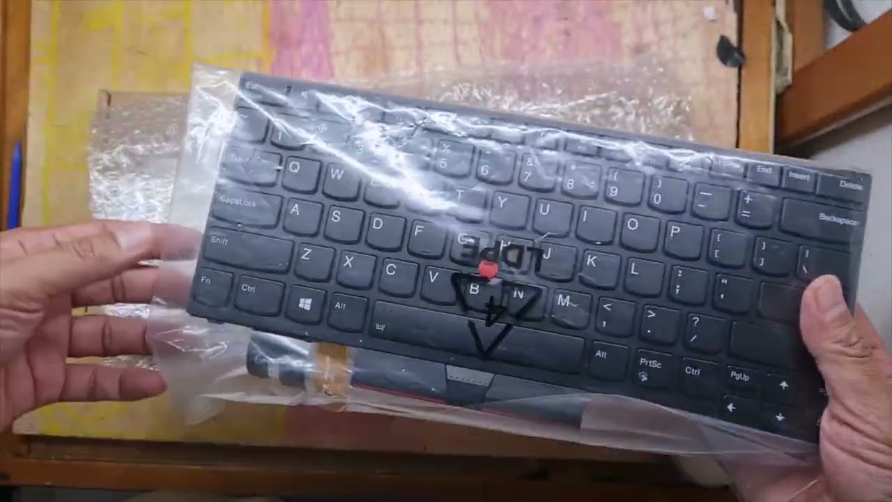 Unboxing T480s Original US Backlit Keyboards (3 Pieces)