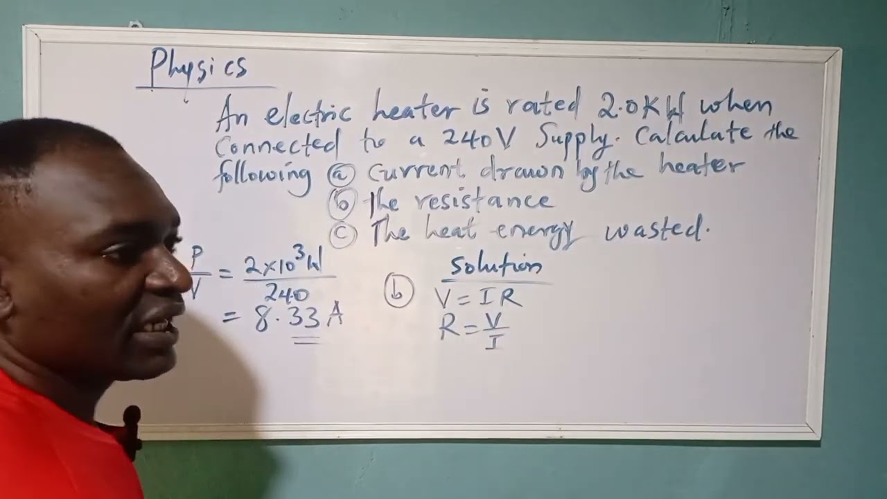 How to easily calculate Current, Resistance and Energy wasted