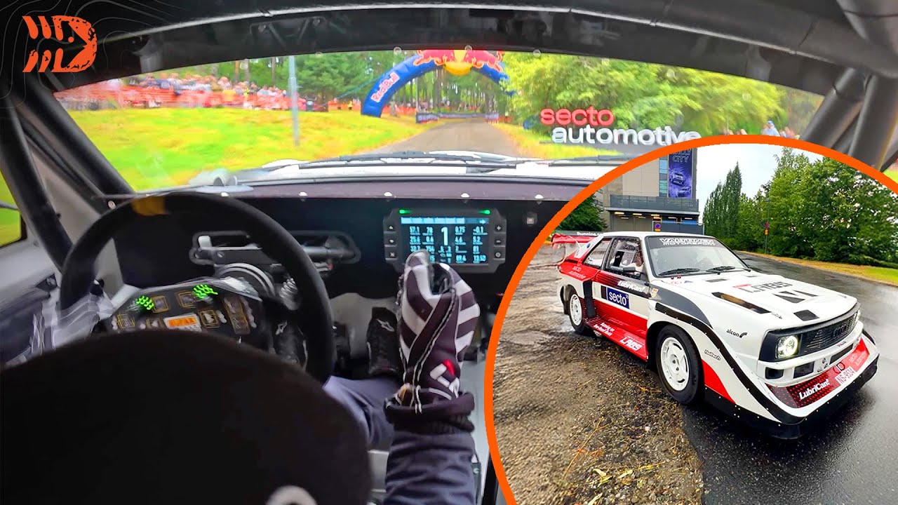 Audi Quattro Rally Finland ONBOARD | Harju Stage