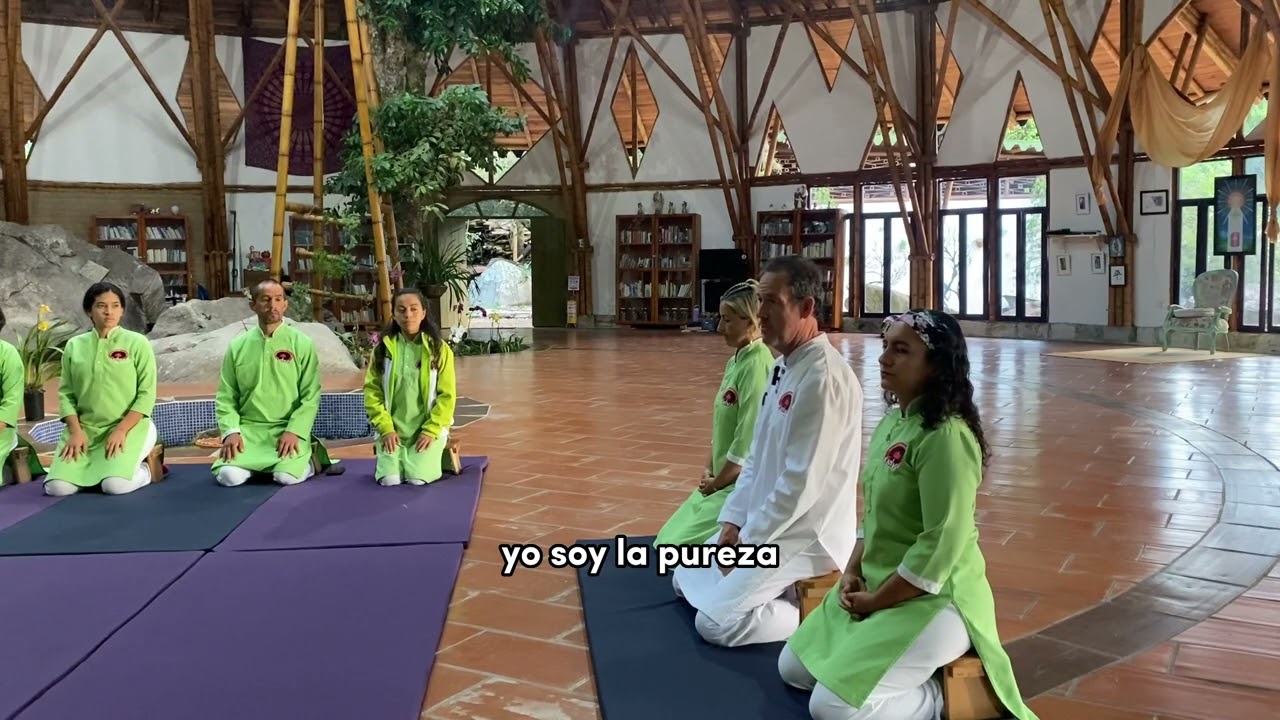 Mantra Yo soy un ser de fuego Violeta