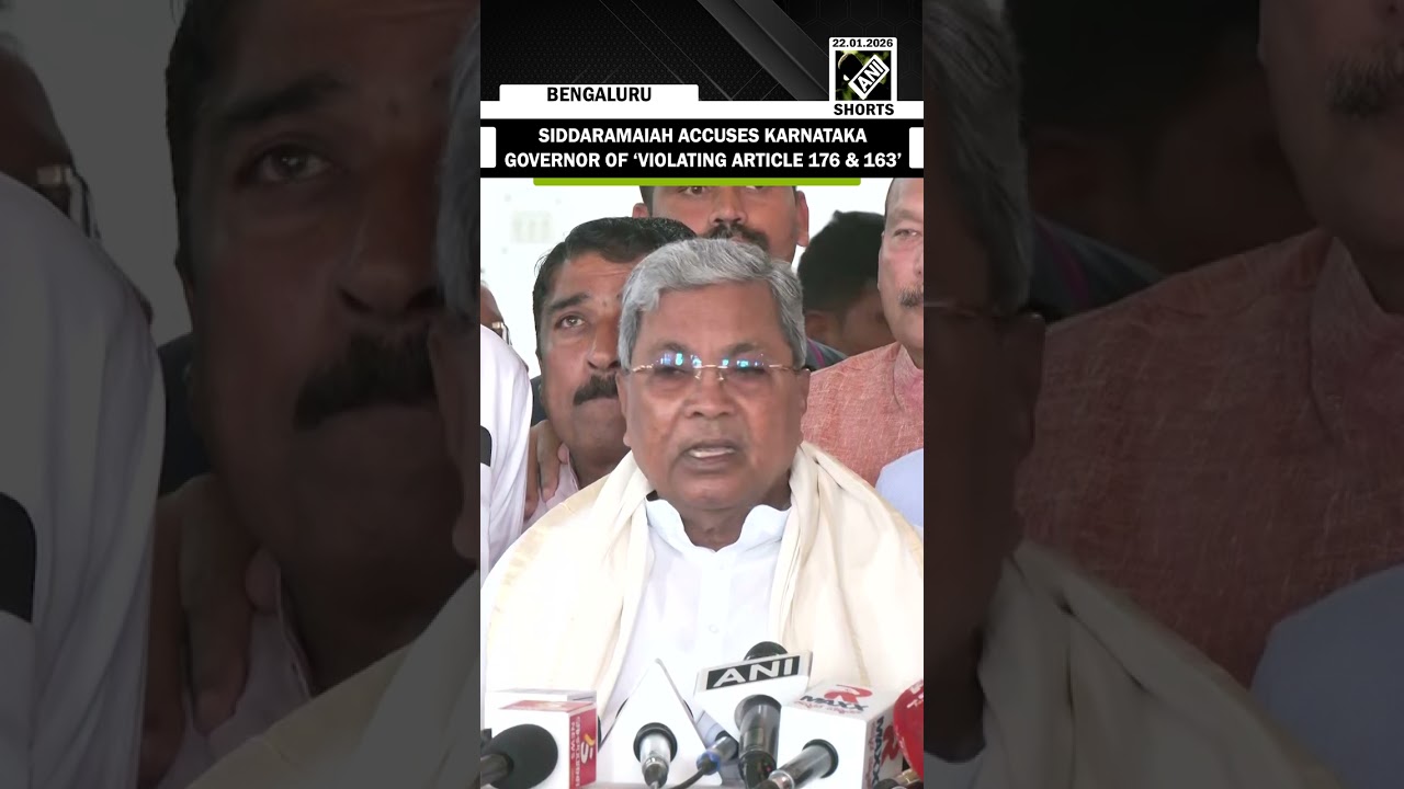 Clear violation of Article 176 & 163: Siddaramaiah accuses Governor Thawarchand Gehlot