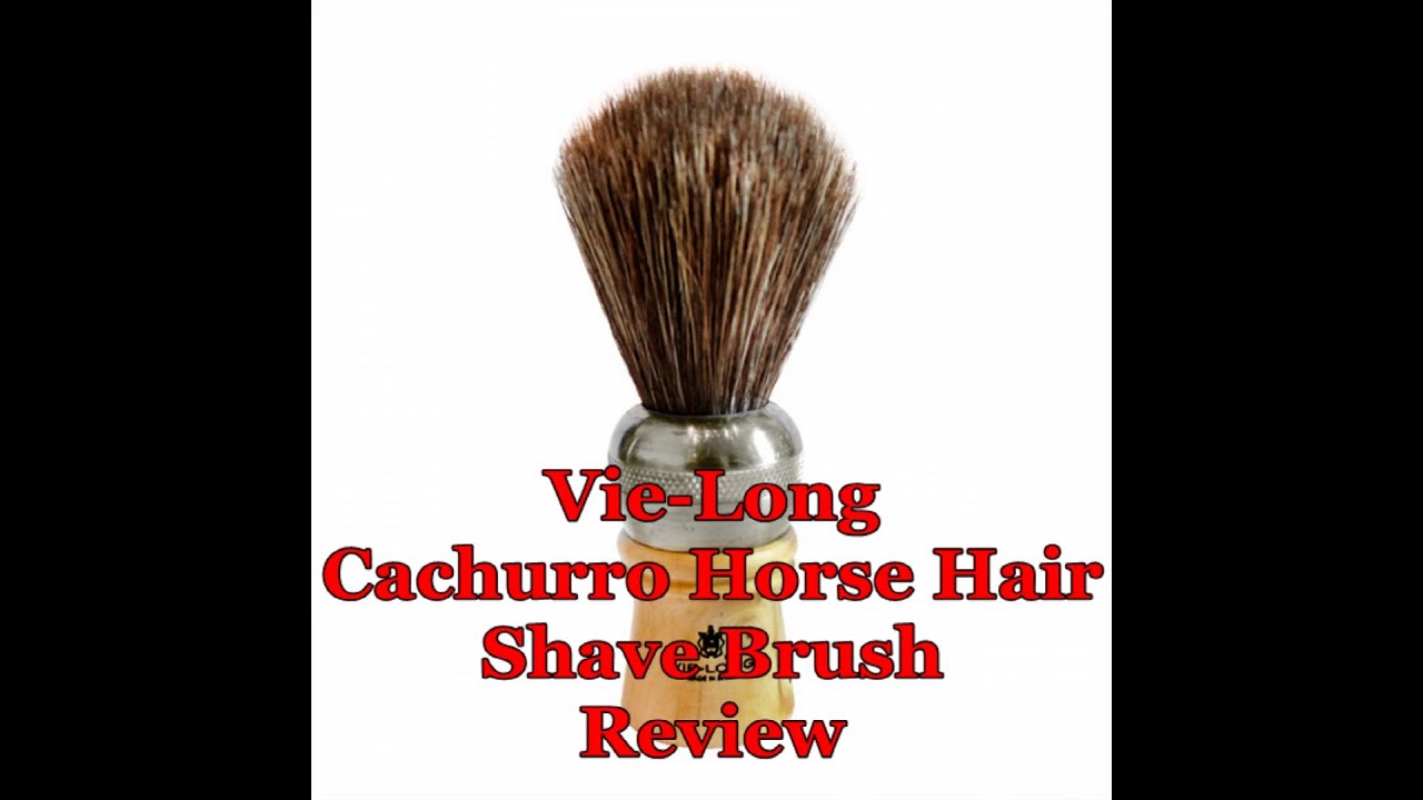 Обзор помазка для бритья Vie Long Cachurro из конского волоса