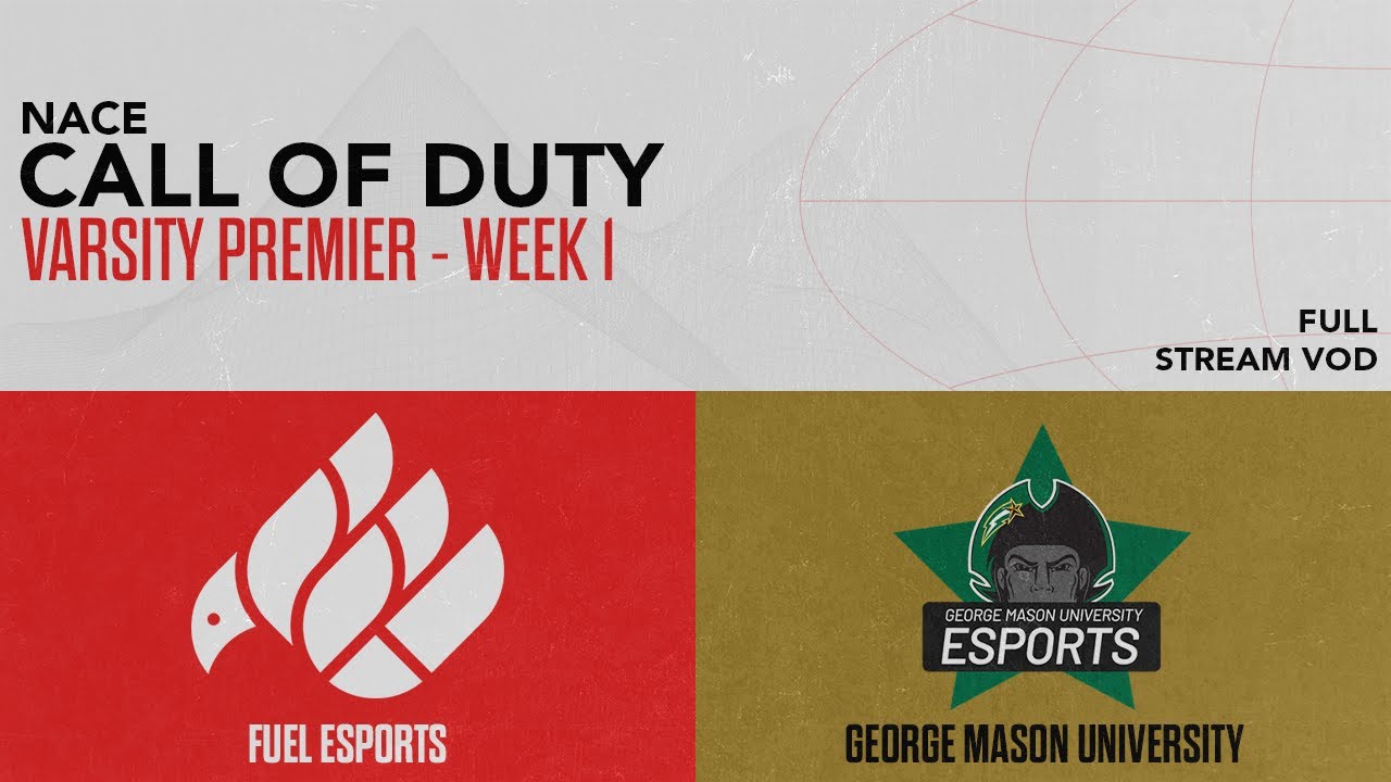 FUEL Esports vs GMU Patriots | NACE Varsity Premier