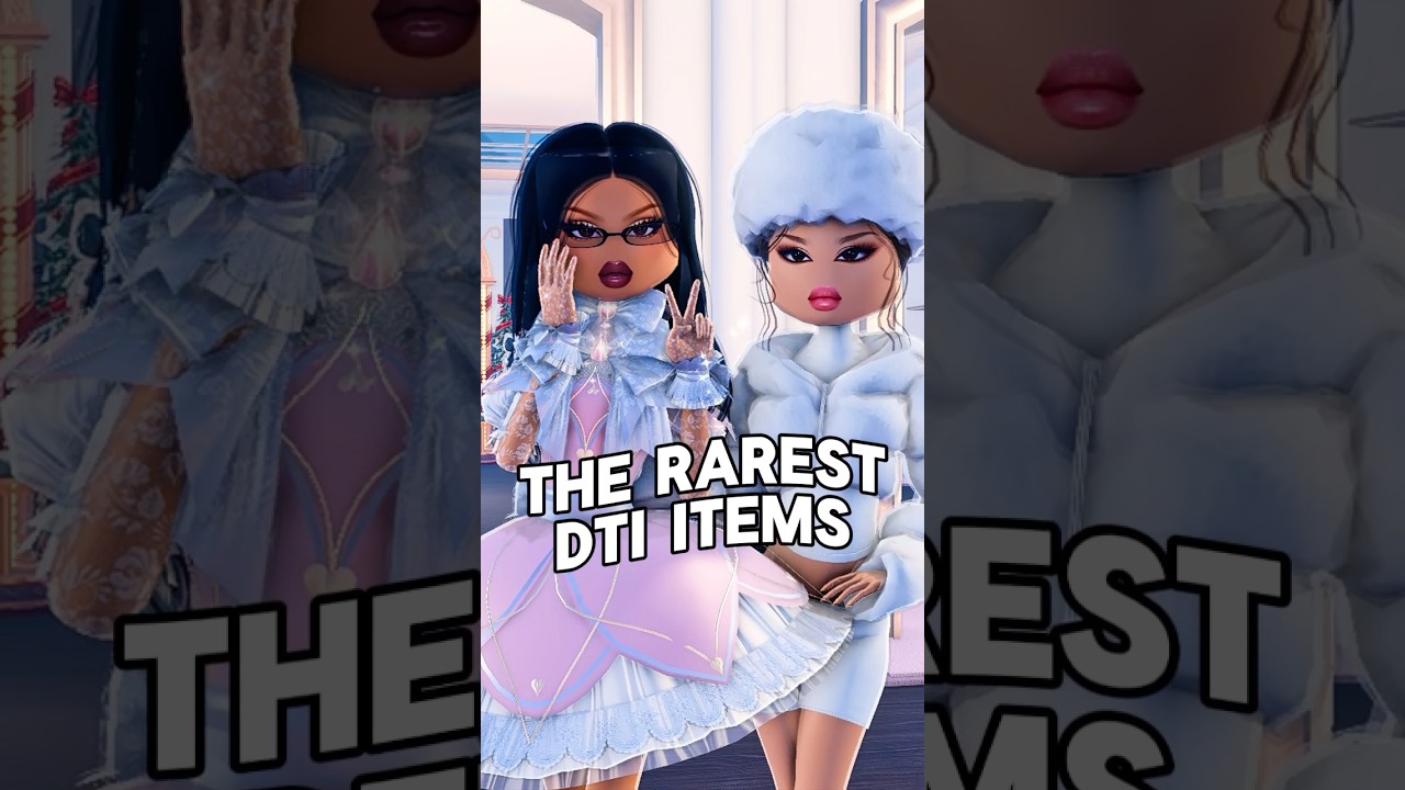 THE RAREST ITEMS IN DTI ON ROBLOX! DO YOU OWN ANY? 🔥  #dresstoimpress #dti #roblox