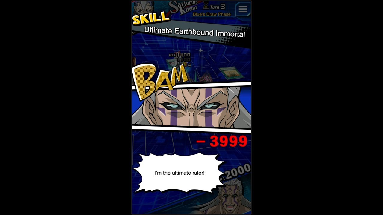 Yugioh Duel Links - Wow! THIS is How Rex Goodwin used : Ultimate Earthbound Immortal Skill!