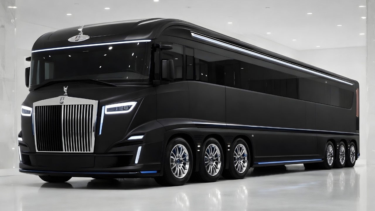 2026 Rolls Royce Concept Mansion Motorhome – Redefined What LUXURY Actually Means