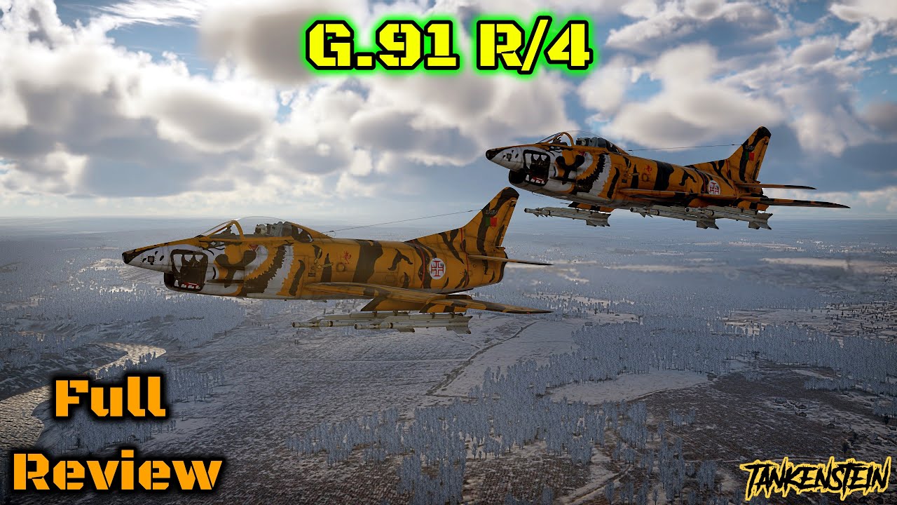 G.91 R/4 Full Review - The Germans AND Italians Can Use This BEAST [War Thunder]