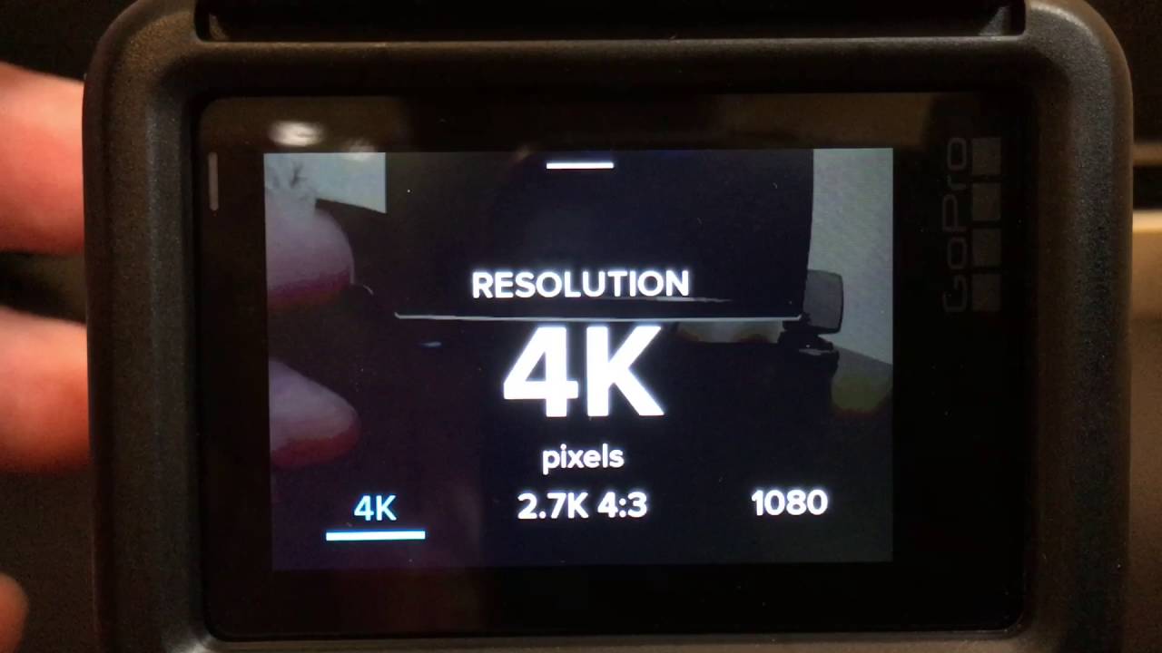 GoPro Hero 5 Timelapse Menu and Settings