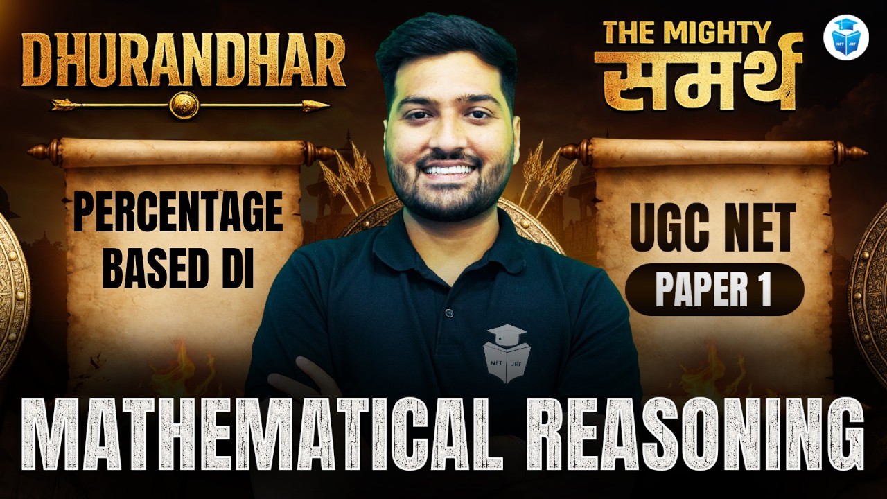 UGC NET Paper 1 Percentage Based Data Interpretation Important Questions | UGC NET June 2026