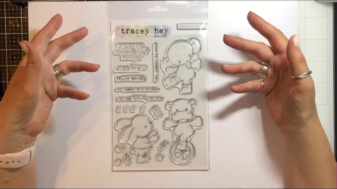 Alpaca Pals by Tracey Hey - New Stamp Release - June 2020