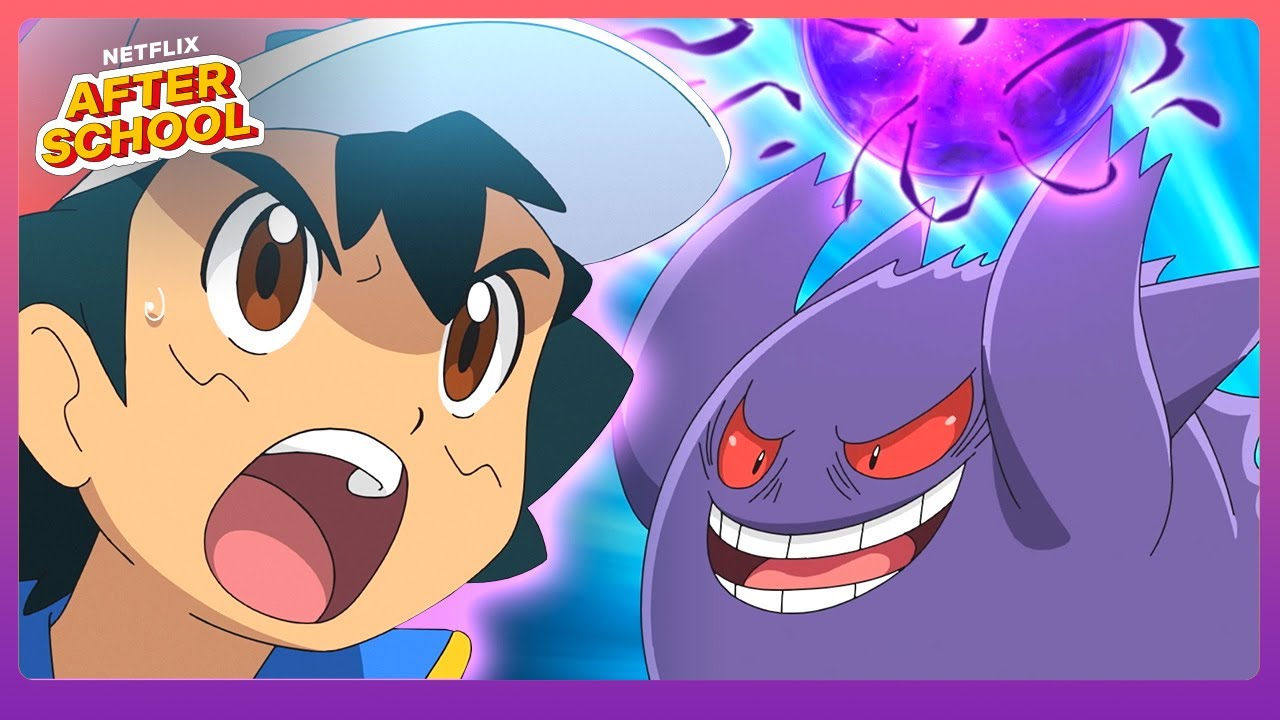 Gengar to the Max: Ash’s Prankster Pokemon Rises! 😈 Pokémon Journeys | Netflix Family