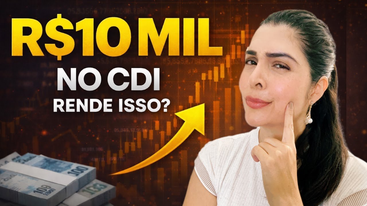 Quanto Rende R$10.000,00no CDI Hoje? Por Mês e por Ano!