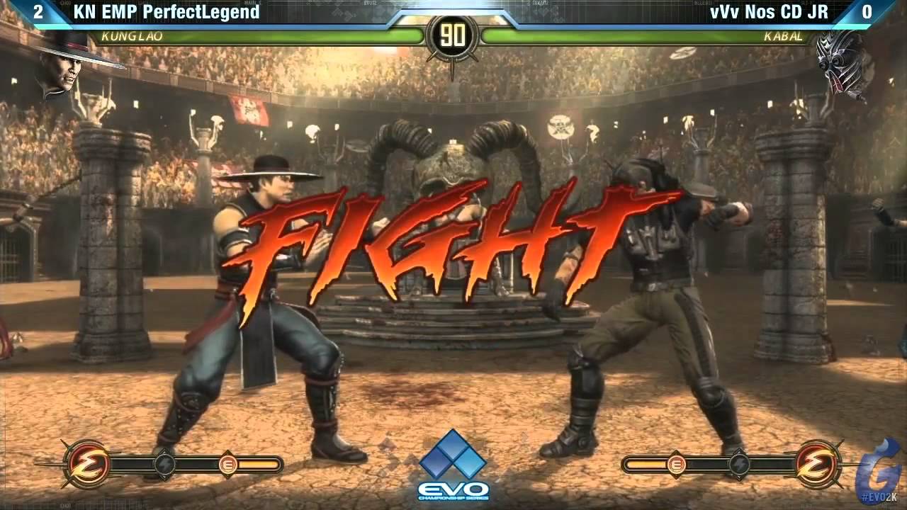 EVO 2012 Mortal Kombat World Championship (KN) EMP Perfect Legend Vs. vVv Nos CD JR