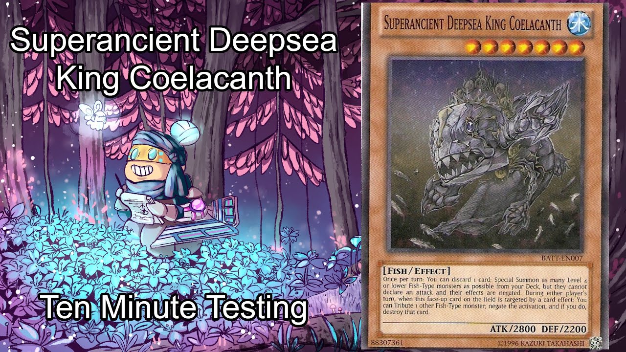 SUPERANCIENT DEEPSEA KING COELACANTH - Ten Minute Testing 7/29/20