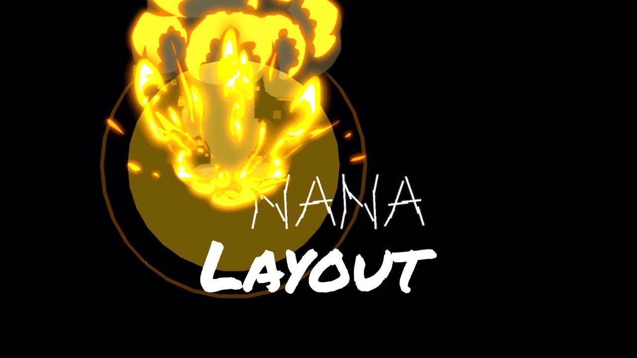 Nana Layout By: Retention44 And Depressionate7 | Geometry Dash 2.11