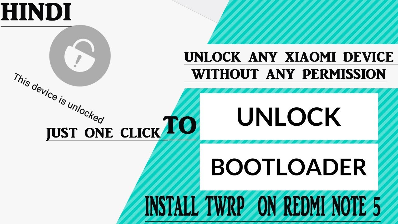 REDMI NOTE 5/ PRO BOATLOADER UNLOCK 🔓+TWRP INSTALL