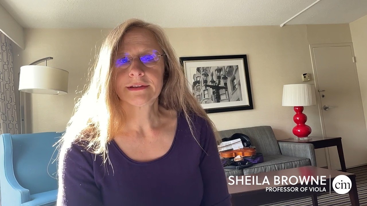 Sheila Browne at CIM
