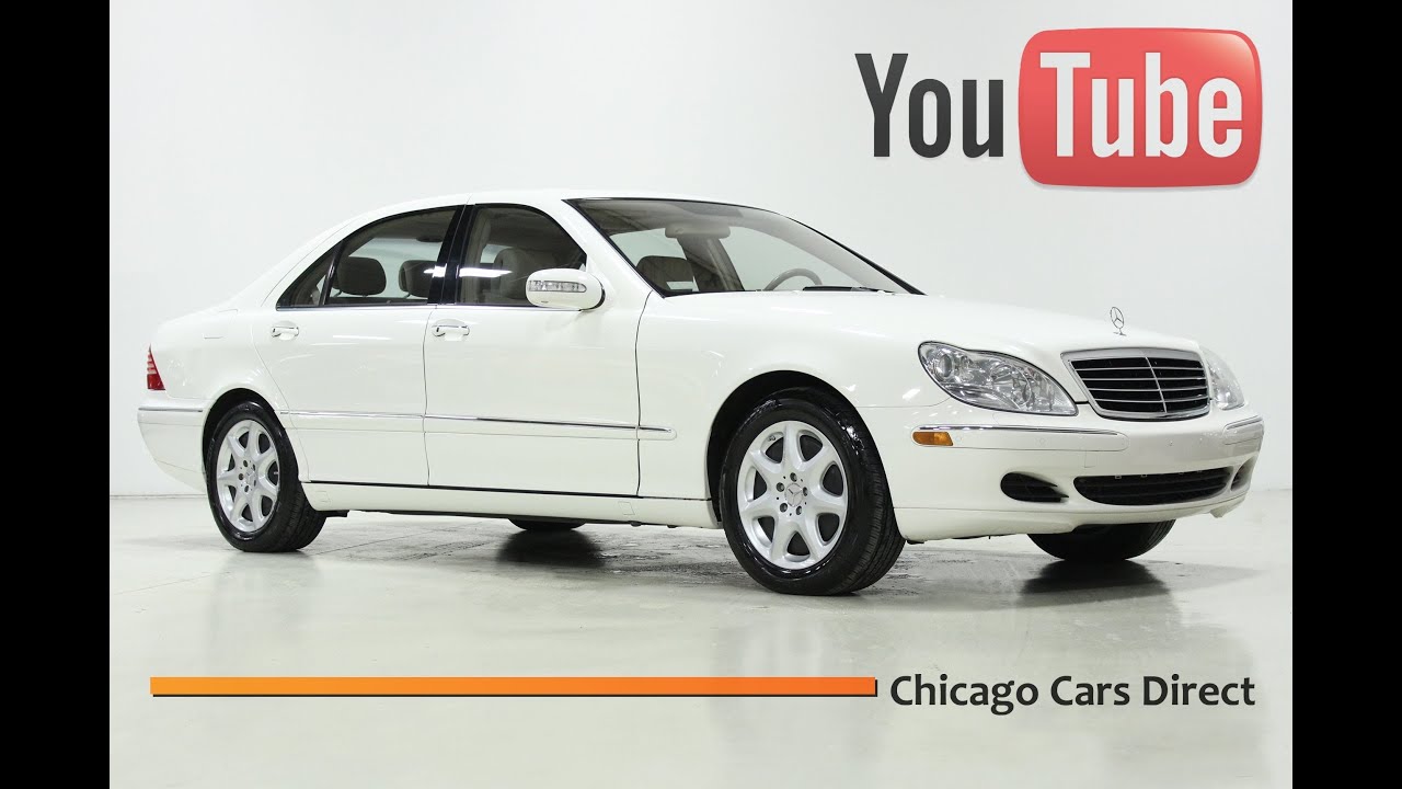 Chicago Cars Direct Presents a 2006 Mercedes-Benz S500 4Matic AWD - Alabaster White/Stone. x13422
