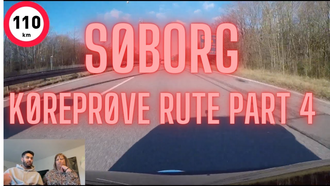 Køreprøve rute Søborg 2023 (Motorvej og højre vigepligt)