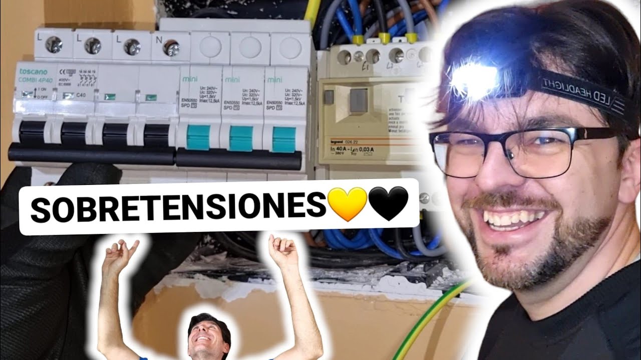 INSTALACIÓN de SOBRETENSIONES mini TRIFÁSICO: MITIGANDO el RIESGRO de SOBRETENSIONES ELÉCTRICAS ⚠