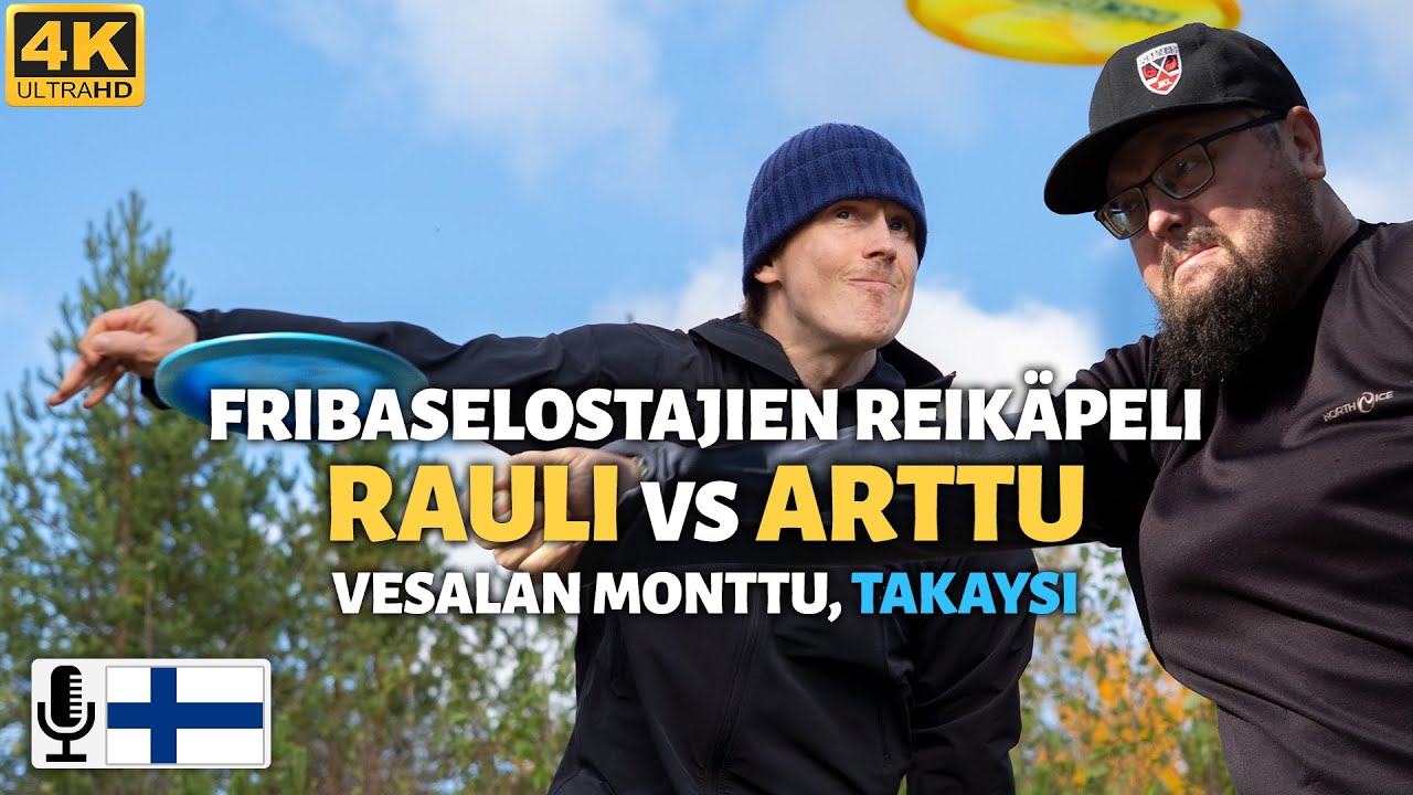 Rauli Savela vs Arttu Hiltunen reik&auml;peli, Vesalan monttu, osa 2/2: takaysi