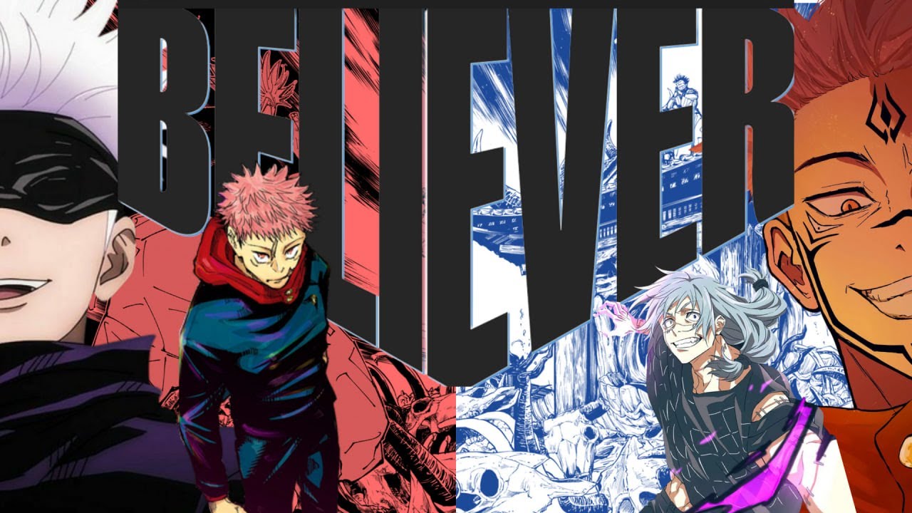 JUJUTSU KAISEN 🔥 Believer | Imagine Dragons | AMV | Anime Mix 