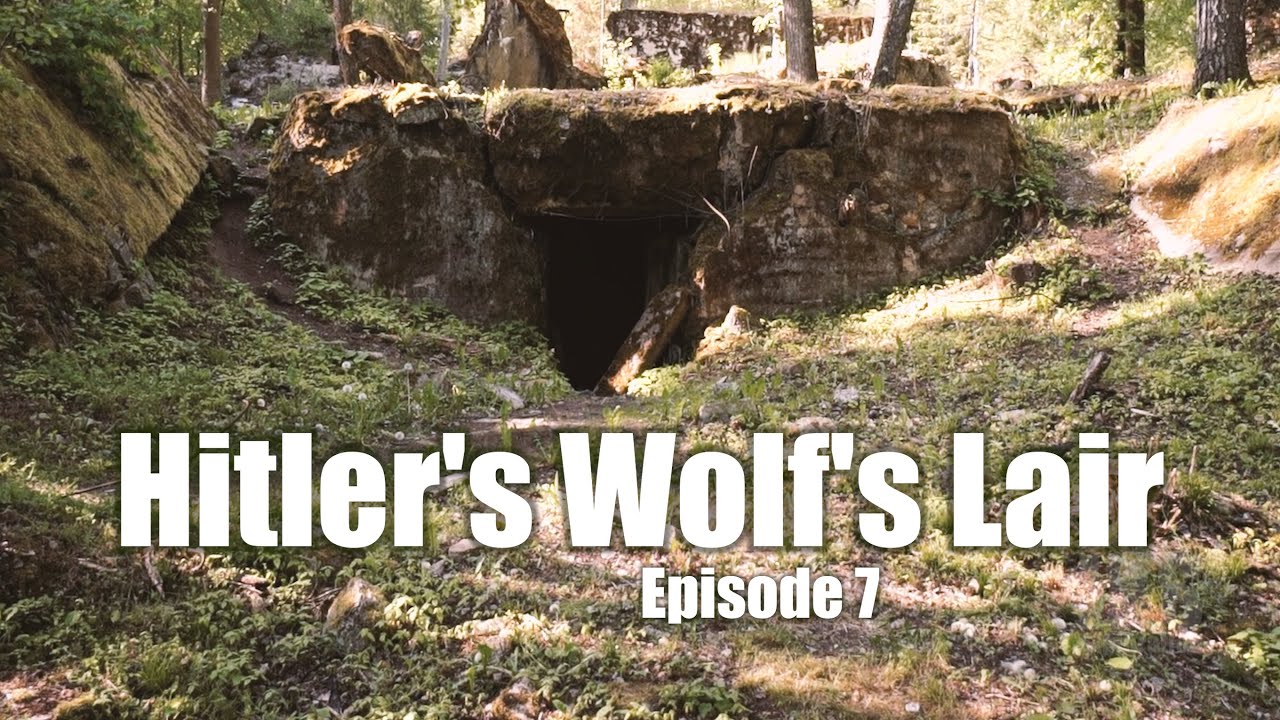 Wilhelm Keitel Bunker & Hitlers tea rooms - The Wolfs Lair - Poland