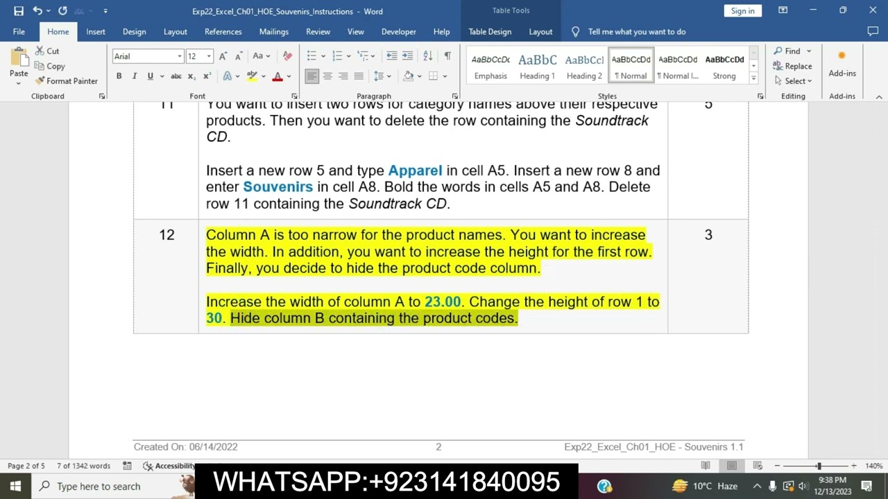 Exp22_Excel_Ch01_HOE_Souvenirs | Excel Ch01 HOE Souvenirs | Excel_Chapter01_HOE_Souvenirs